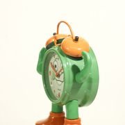 Vintage Ticki Tack mechanical alarm clock by Jerger, Germany 1960s