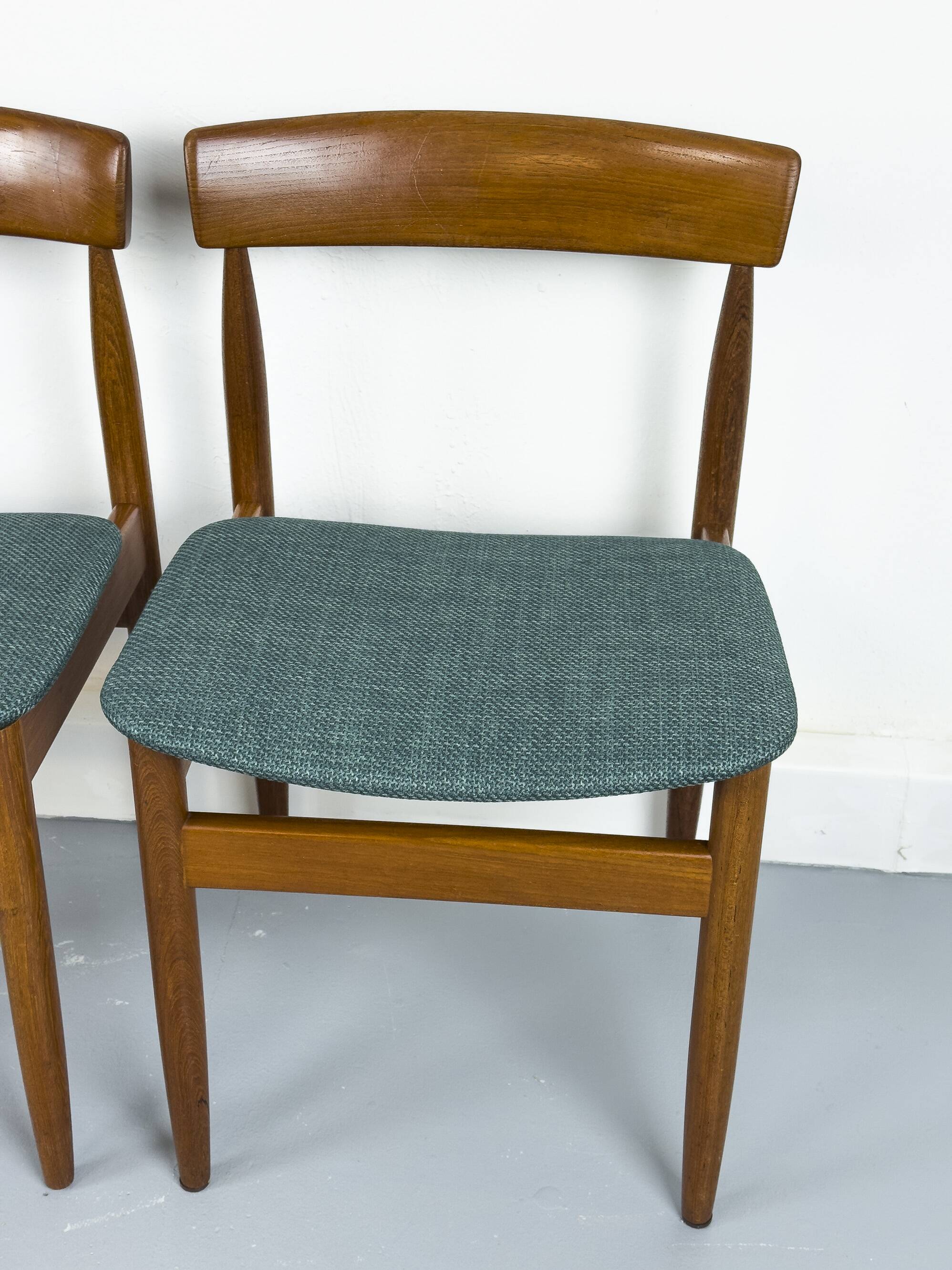 Teak dining chairs by Farsø Møbelfabrik, 1960s, set of 4.