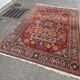 Burgundy wool Persian rug from Romania 200x300cm