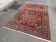 Burgundy wool Persian rug from Romania 200x300cm