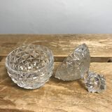 Vintage pressed glass pineapple sweetener