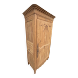 Ancienne bonnetière Louis XV, bois fruitier, restaurée – 1 porte, 3 étagère