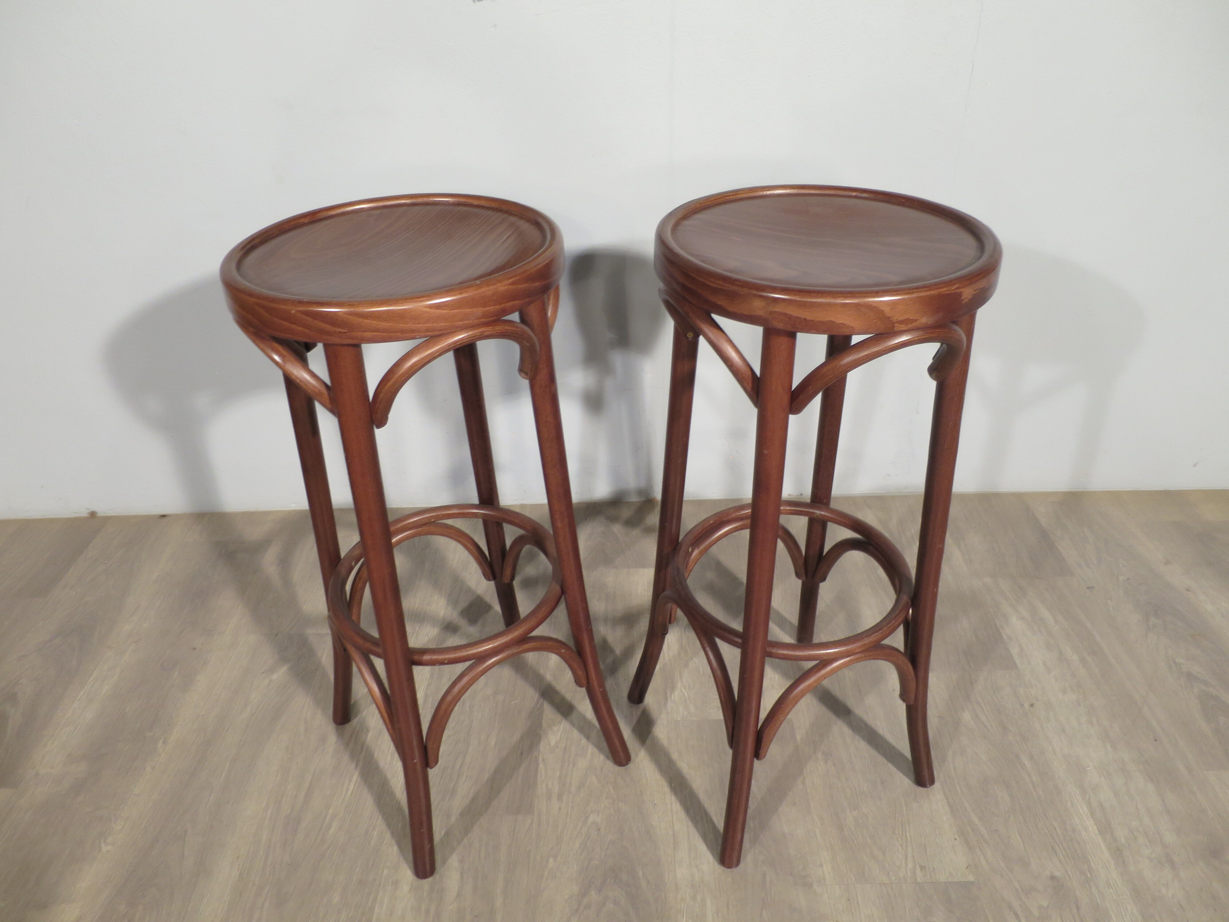 Pair of bistro stools