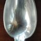 4 old large pointed spoons Christofle silver metal