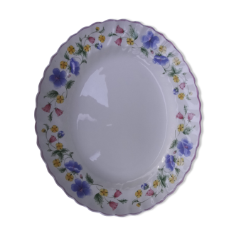 Plat faience