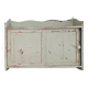 Small old wall shelf with sliding doors