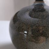Table lamp in glazed stoneware