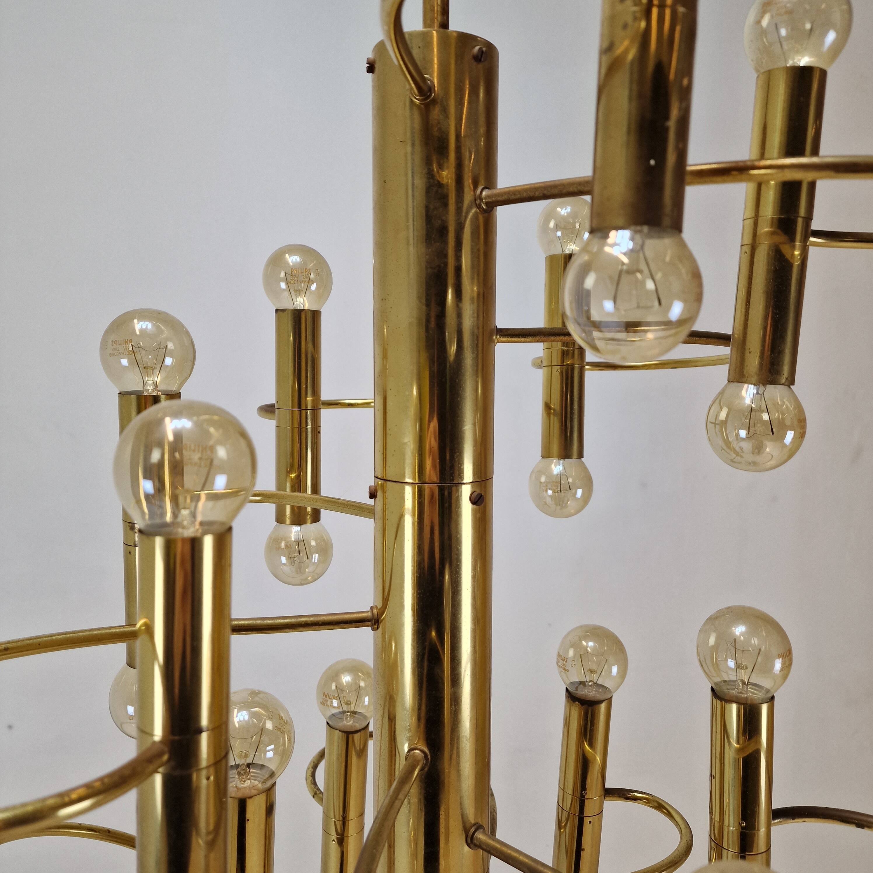 Candlestick Designed by Gaetano Sciolari, 1970's