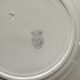 Set of 4 dessert plates trifle model of the Badonviller manufacture