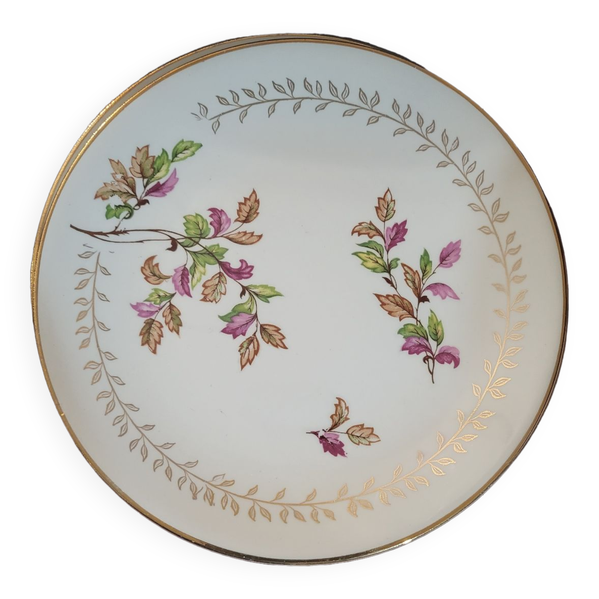 Lots of 6 dessert plates gien model sous bois