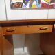 Vintage desk of the 1950s in light wood