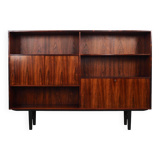 Rosewood bookcase, Danish design, 1970s, designer: Erik Jensen, production: Westergaards Møbelfabrik