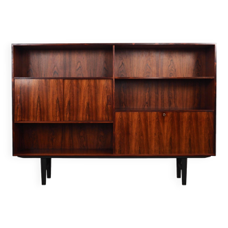 Rosewood bookcase, Danish design, 1970s, designer: Erik Jensen, production: Westergaards Møbelfabrik