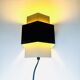 Geometric Curved Wall Lamp By J.J.M. Hoogervorst For Anvia Nederland, The Netherlands 1950S