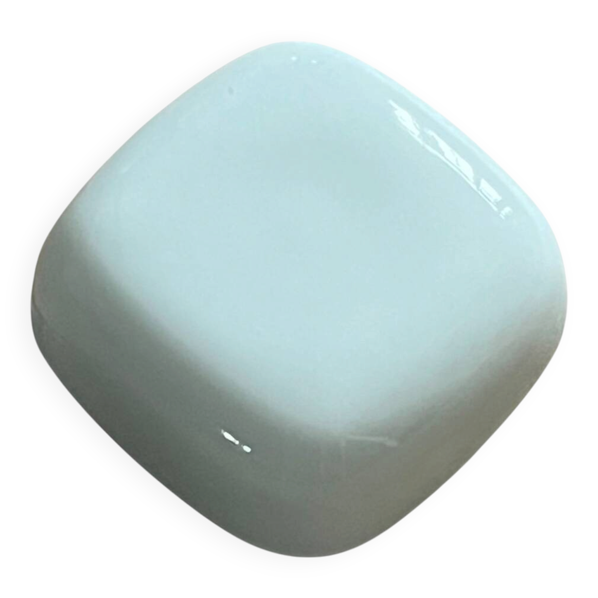 Ceiling light or square wall lamp 20 cm white opal glass
