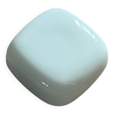 Plafonnier ou applique murale carré 20 cm verre opaline blanc
