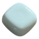 Ceiling light or square wall lamp 20 cm white opal glass