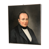 Portrait of a 19th century man