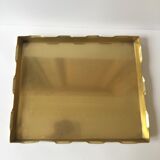 1950 vintage brass tray