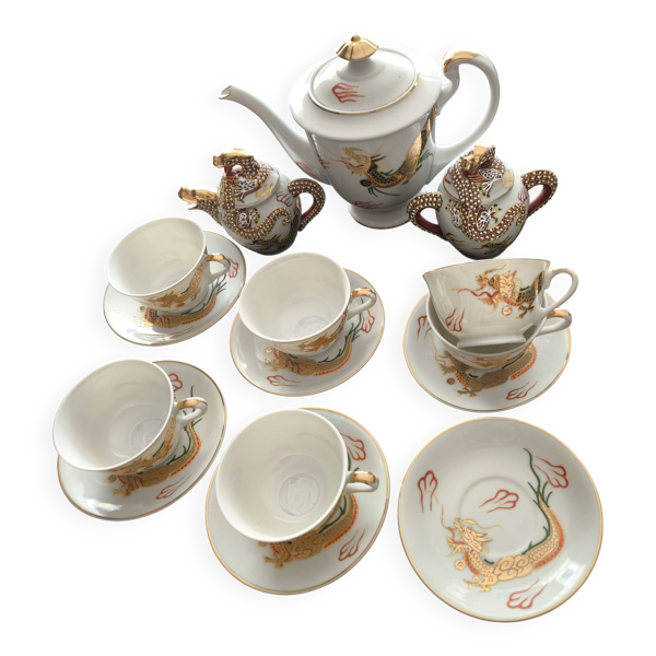 Service the ancien japonais porcelaine dainan