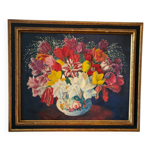 Nature morte signée