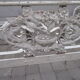 Folding wrought iron bed