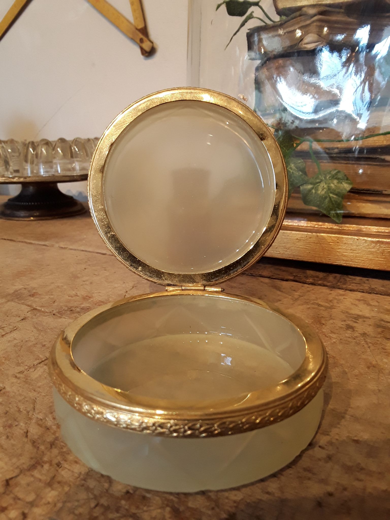 Boîte opaline Murano