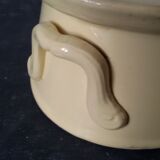 Bowl oval earthenware Sarreguemines XIX