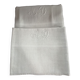 2 linen monogrammed napkins