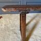 Xviith bench in chene patina of origin
