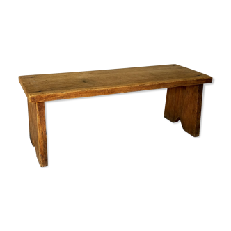 Booster bench Reconstruction in raw solid oak