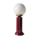 Lampe ceramique et opaline