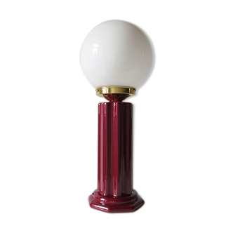 Ceramic lamp and opaline