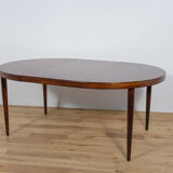 Mid-century extendable rosewood dining table by Kai Kristiansen for Feldballes Furniture Factory, 1960s