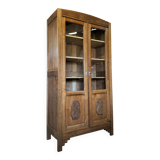 Large art deco glass cabinet.