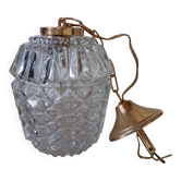 Vintage glass lantern/suspension.