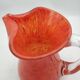 Blown glass vase.