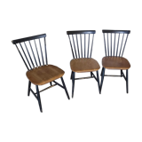 Lot of 3 chairs by Sven Erik Fryklund for Hagafors