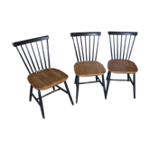 Lot of 3 chairs by Sven Erik Fryklund for Hagafors