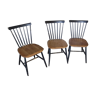 Lot of 3 chairs by Sven Erik Fryklund for Hagafors
