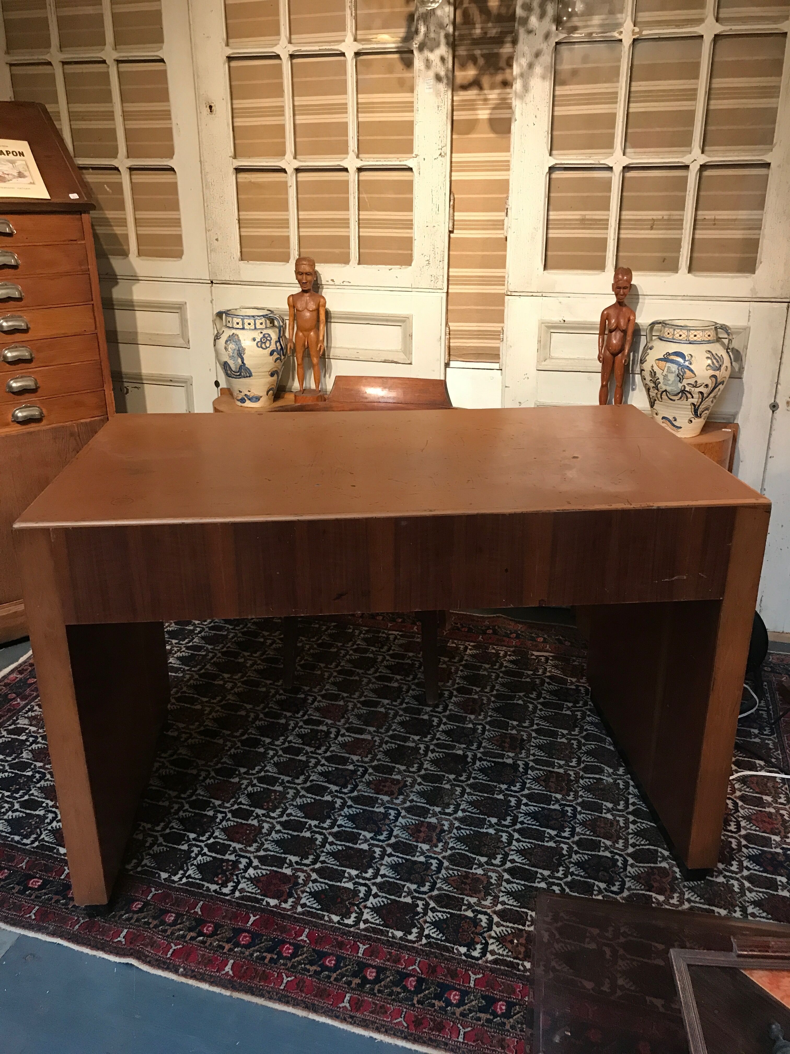Vintage office 1950 light rosewood