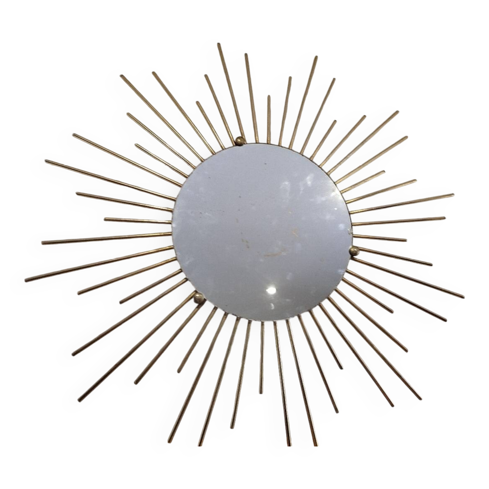 Brass Sun Mirror, 1960s