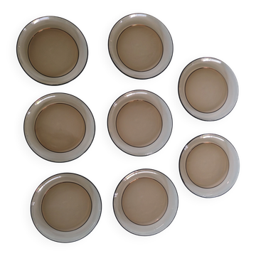 8 assiettes à dessert Duralex