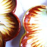 Quimper oyster plates, seafood plates, wall plate