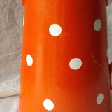 Earthenware pitcher digoin sarreguemines confetti model