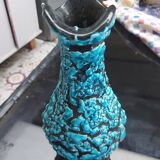 Fat lava vase sea foam or glacier enamels