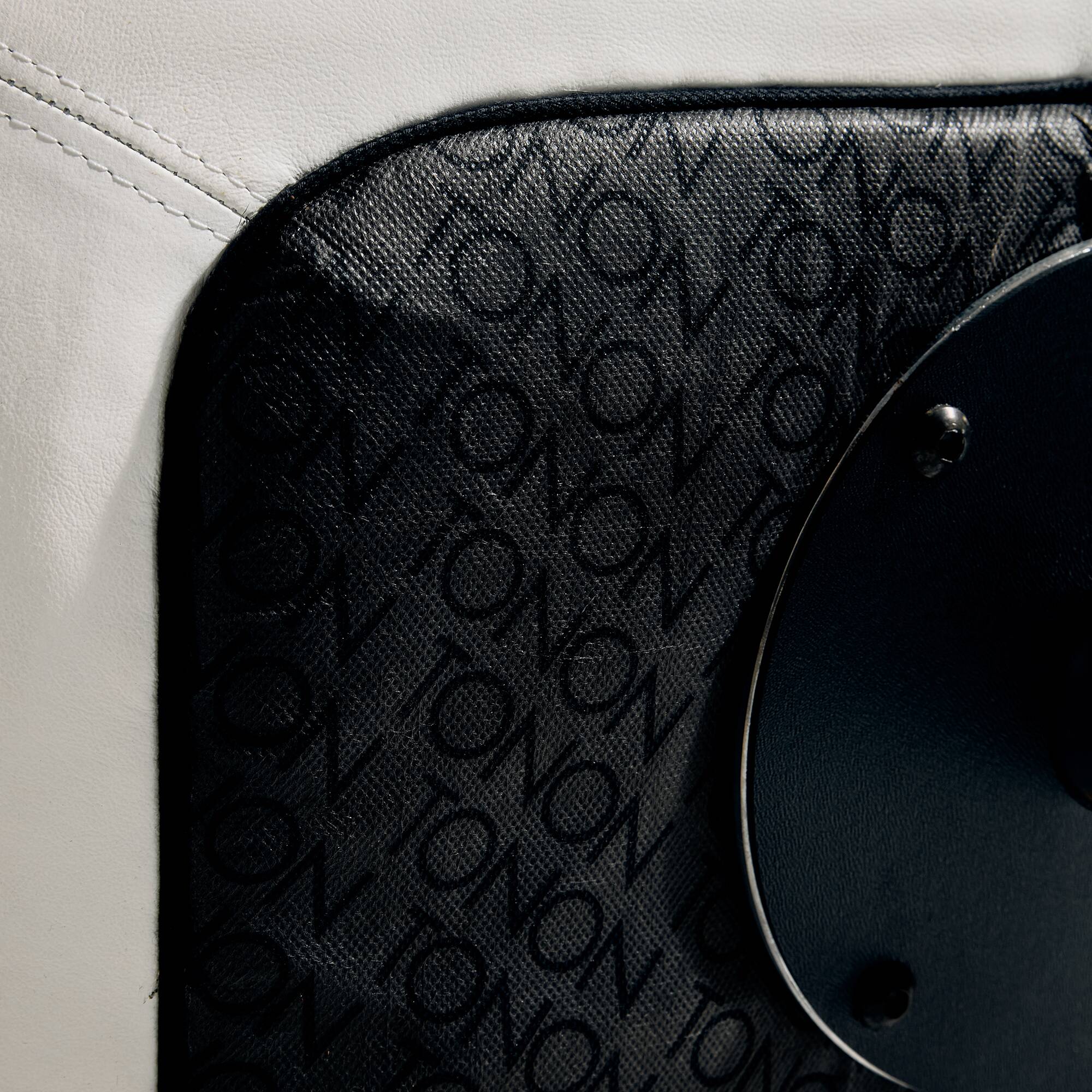 Italian leather armchair by Tonon
