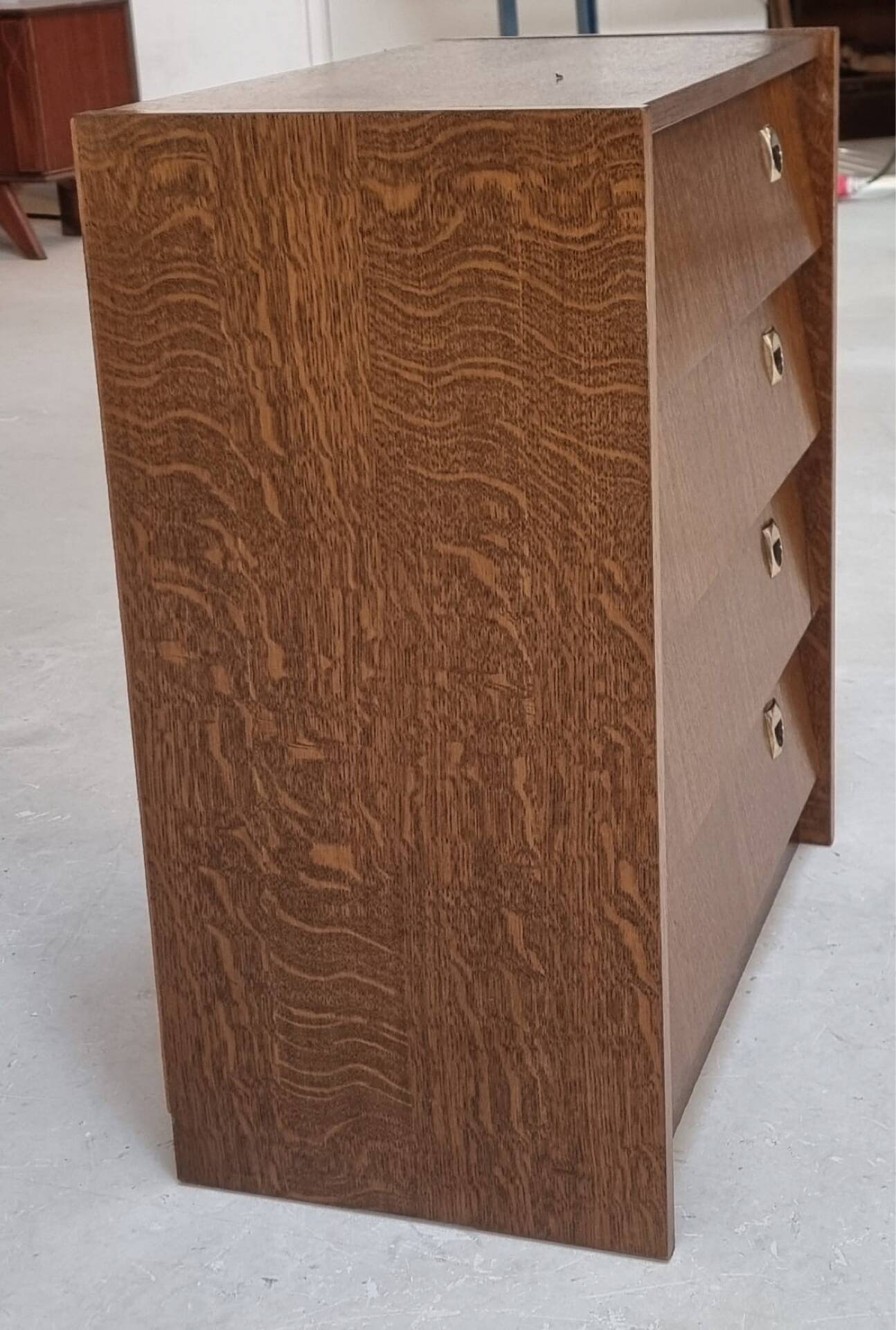 Mid-century shoe cabinet