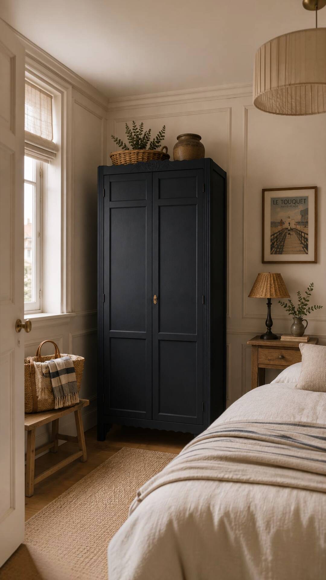 Armoire parisienne art déco penderie 1930