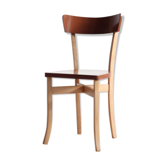 Vintage wooden bistro chair